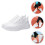1 Paar Geweven Mesh Hardloopschoenen Antislip Schoeien 5