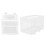 2St Viskweekbak Aquarium, Isolatienet Van Plastic En Stof 7