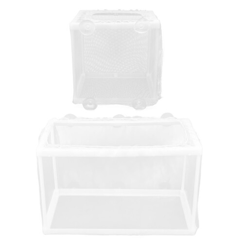 2St Viskweekbak Aquarium, Isolatienet Van Plastic En Stof 2