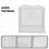 2St Viskweekbak Aquarium, Isolatienet Van Plastic En Stof 9