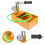 40kg Vattentryckstestpump Handpump Testverktyg 9