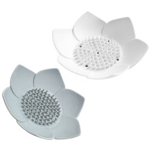 2Pièces Porte- En Silicone À Motif , Design Drainant Coloré