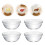 6Pcs Pudding Gelé Skålar Dessertbehållare Transparent 9