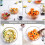 6Pcs Pudding Gelé Skålar Dessertbehållare Transparent 4