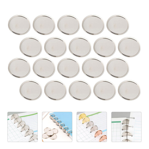 20Pcs Bokbindnings Skivor Häftklammer För Planeringsböcker 1