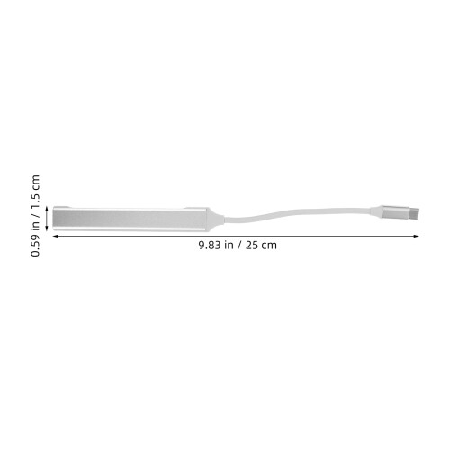 Usb C Till Usb Hub Adapter Förlängningshub För Laptop 1