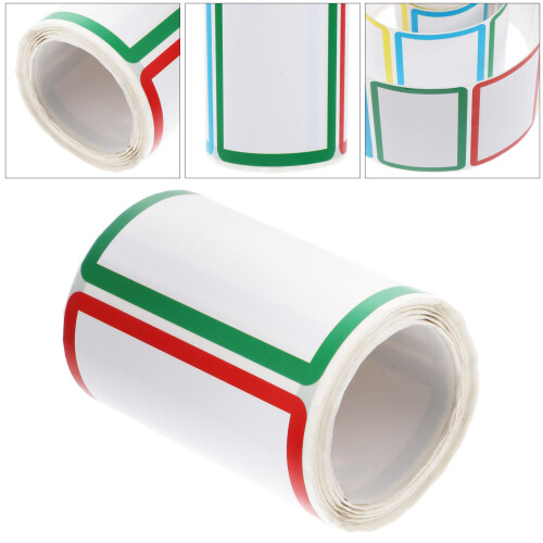 Gekleurde Naamstickers Rollendeksel Voor Leerlingen 2