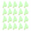 20Pcs Fluorescerande Tältrep Spänne Vindrep Spänne Triangelrep Spänne 5