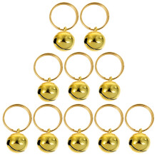 10Pcs Katt Halsband Anhängare Rostfritt