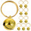 10Pcs Katt Halsband Anhängare Rostfritt 11