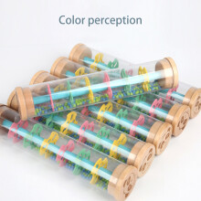 Kinder Regen Regenmacher Regenstock Musikalisches Spielzeug 4,3 cm x 21,2 cm