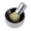 De Rasage Brosse Blaireau Bol Mug Double Couche Acier 5