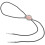 Bolo Halsband Agat Charms Kvinnor 4