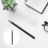 2Pcs Universal Capacitive Stylus Pens Black Lightweight for Tablets 7
