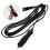 Portable Black Car Fridge Power Cord Replacement Cable 12V Adapter 10
