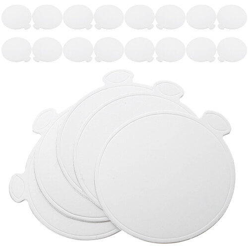 100Pcs Mousse Cake Plåtar Papper Cupcake För Bröllop Födelsedag