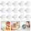 100Pcs Mousse Cake Plåtar Papper Cupcake För Bröllop Födelsedag 7