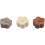 3Pcs Wood Essential Oil Diffuser Car Aromatherapy Decorative Assorted 1