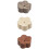 3Pcs Wood Essential Oil Diffuser Car Aromatherapy Decorative Assorted 10