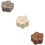 3Pcs Wood Essential Oil Diffuser Car Aromatherapy Decorative Assorted 8