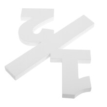 Tränummer 1/2 Födelsedagsfest Fotoprops Mittendekoration
