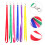 6Stk Robuste Nylon Ausweishalter Lanyards in Mischfarbe 5