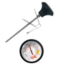 1Set Roestvrijstalen Huishoudthermometer Met Probe Voor Bbq En Keuken