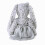 Conejo de peluche gris relleno de algodón de 30 cm 4