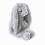 Conejo de peluche gris relleno de algodón de 30 cm 5