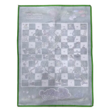 Faltbares Mehrfarbiges Fliegendes Brettspiel-Set für Kinder, 35x26,5 cm