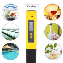 Medidor de pH para agua con pantalla LCD 155x29x16mm 48g