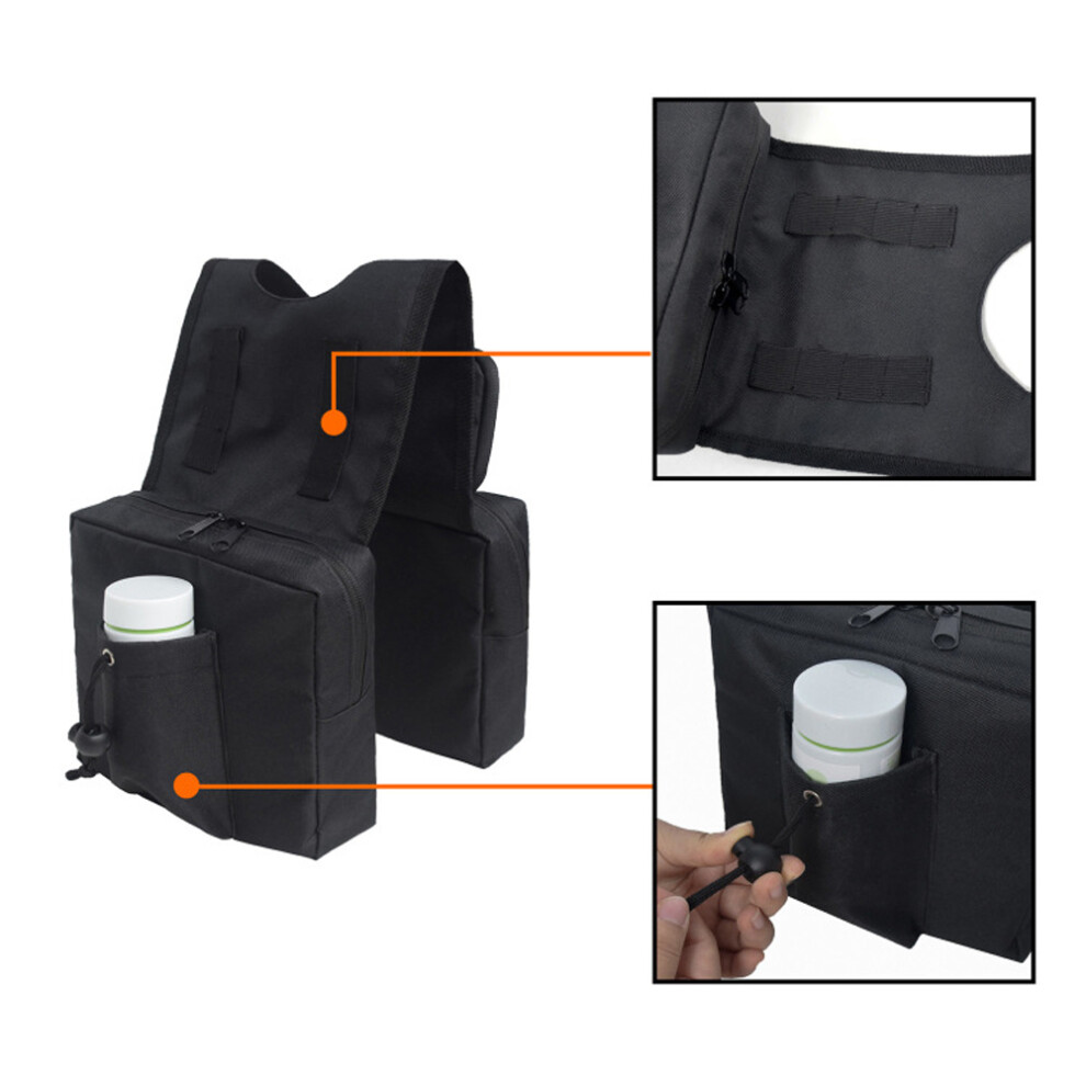 Universal Atv Snowmobile Tank Top Saddle Bag 26.5X8.07 Inch Waterproof 3491356691214