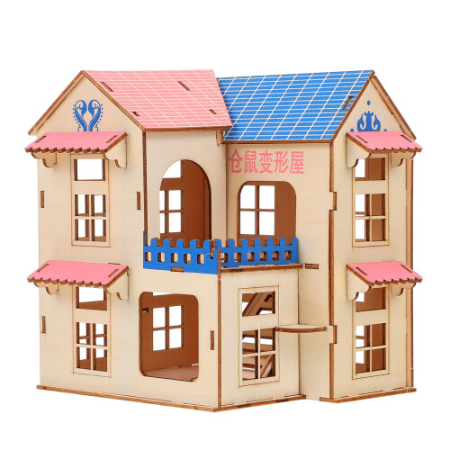 1 St Hamster Castle Leksak Smådjurskoja Av