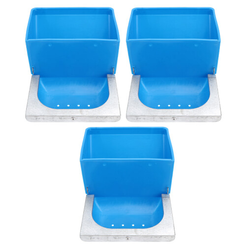 3Pcs Kaninfoderväskor Kapacitet Kycklingfoderhink