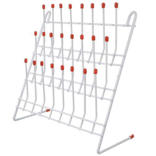 Porte-Tubes Séchage Métal Utilitaire Laboratoire 2