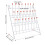 Porte-Tubes Séchage Métal Utilitaire Laboratoire 2