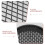 2 Sets 8Pcs Mesh Sifting Pan Garden Sieve Soil Riddle Tool 8