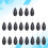 20Pcs Aluminium Sticktrådare För Hemmaskinering Diy 10