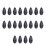 20Pcs Aluminium Sticktrådare För Hemmaskinering Diy 4