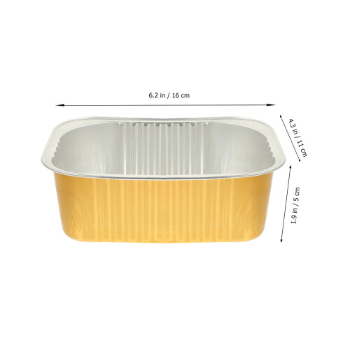 10Pcs Aluminiumfolie Tårtdiskar För Camping Matförvaring 2