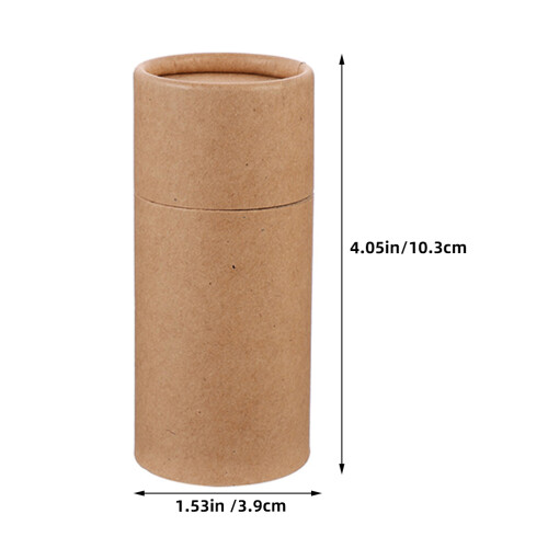 10Pcs 20 Ml Rund Cylinder Fästing Rör Ljusbehållare Box 1