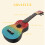1 Set 21 Regnbåge Ukulele För Nybörjare Akustisk Instrument 9