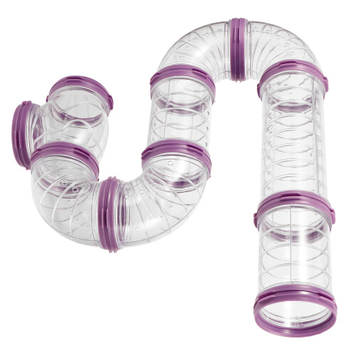 1 Sett Hamster Rörss Kit Diy Tunnel För Hamsterbur 2