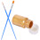 1 Set Guldmetalldunk, Metallisk Målning, Målarpigment 4