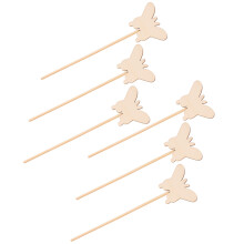 6Pcs Fairy Trollerstavar För Barns Födelsedagsfest