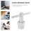 Faucet Cartridge Tool Premium Legering Patronplockare 9