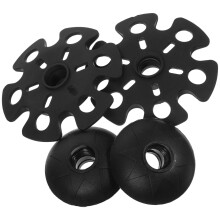 4Pcs Kletter- Och Vandringsstavspetsar Snöflingdisk För Påk