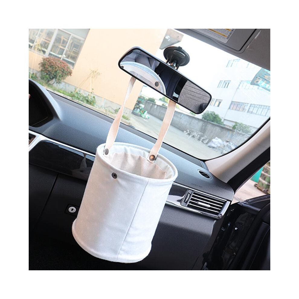 Universal Suction Cup Rearview Mirror For Car Interior Easy Install Black 8701356692230