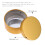 12St Metall Ljusburkar 50 Ml 10