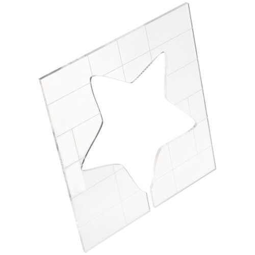 Patchwork Quilting Mall Diy Sy Emmellering Skabelon Stjärnformad